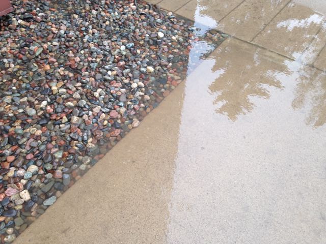 large puddle
