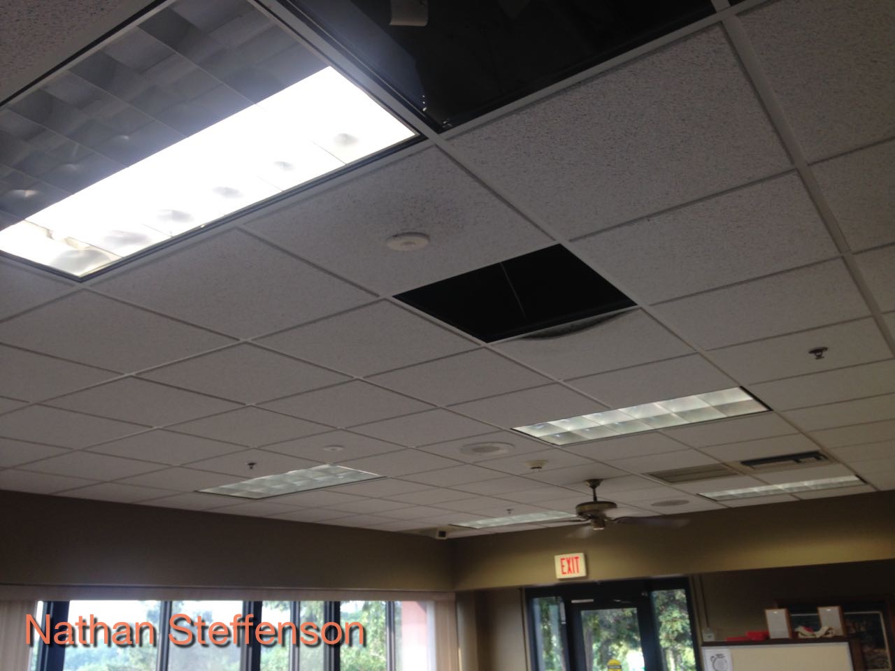 ceiling tile out ceiling tile out